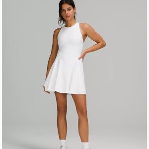 NWT Lululemon Court Crush Dress White
